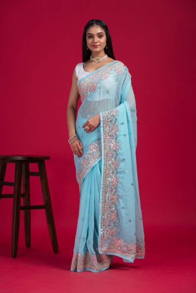 NAVYA BY RAA GEORGETTE SAREE MANUFACTURER IN INDIA